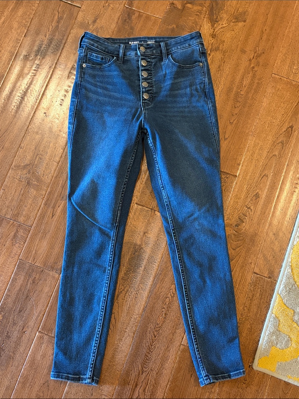 Old Navy Rockstar Button Fly Jean